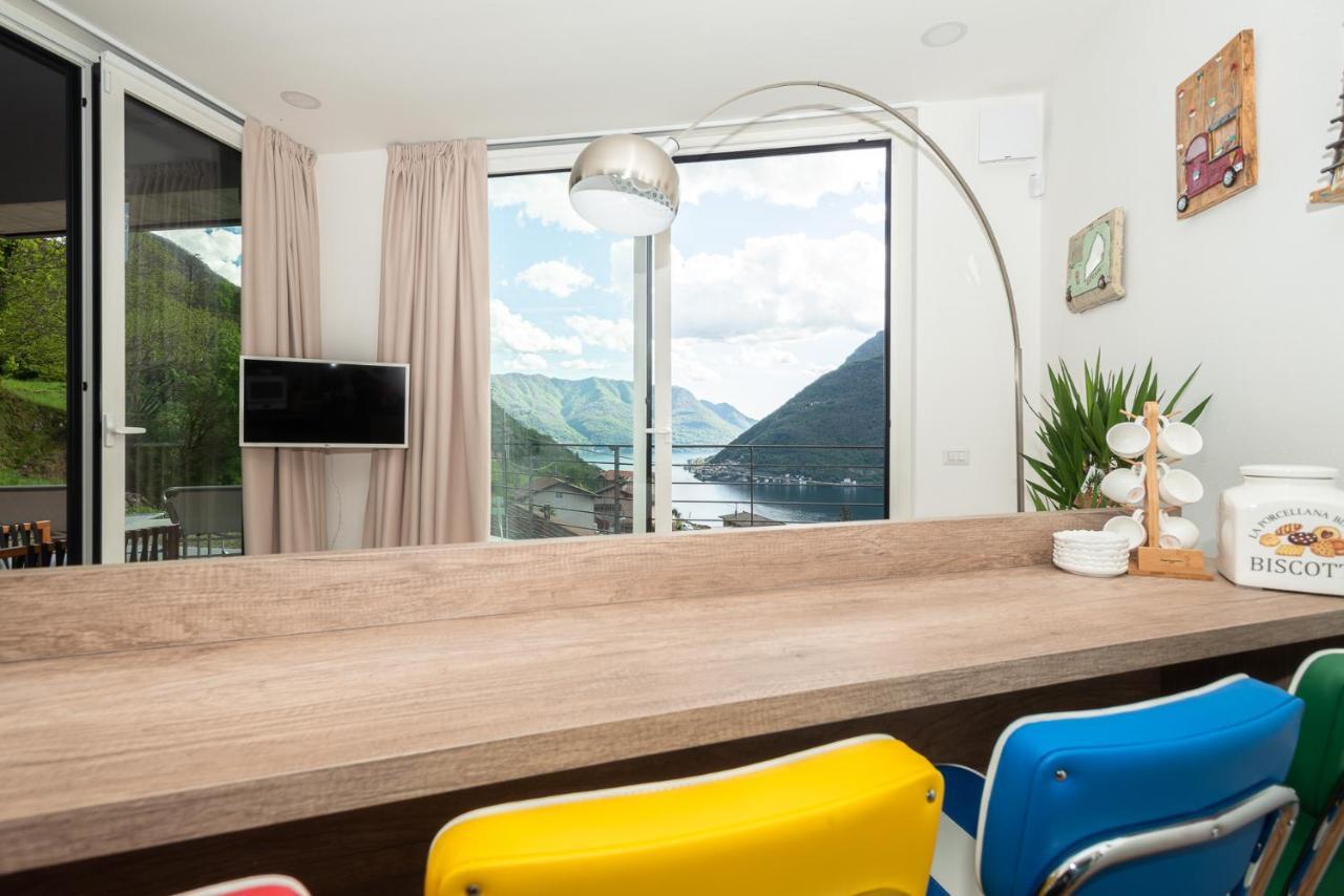 Appartamento Dany Con Vista Lago By Holiday Solutions Nesso Exterior foto